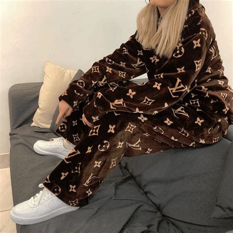 lv pajama set|louis vuitton pajama.